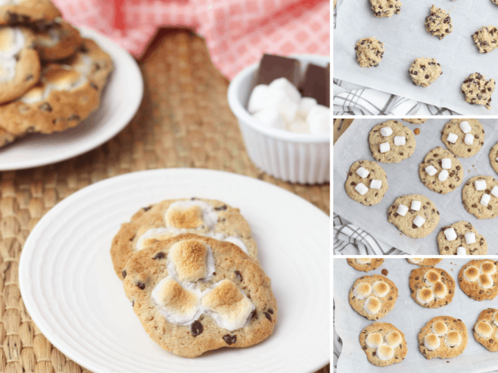 easy s'mores cookies recipe