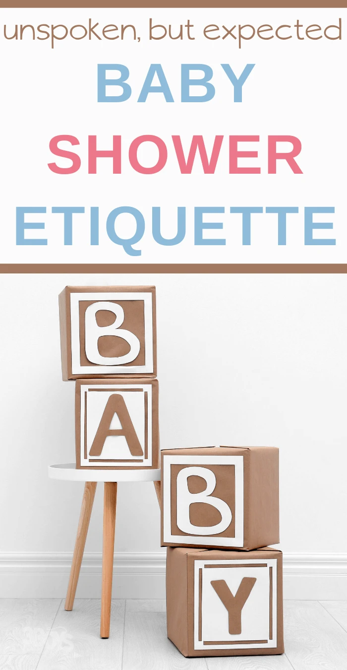 baby shower etiquette and tips