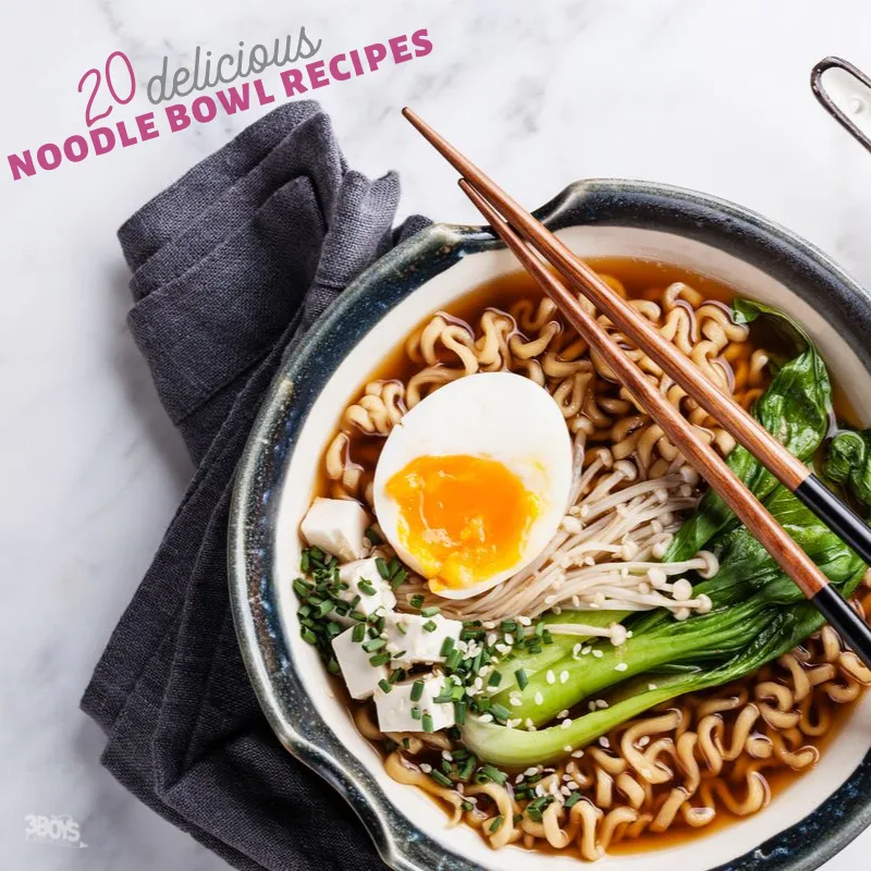 20 easy noodle bowl recipes to make for dinner today
