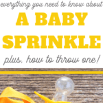 what is a baby sprinkle and tips to pull off the perfect one