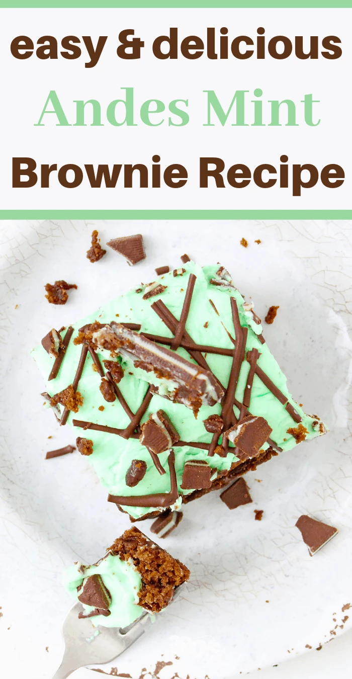 almost homemade mint brownies