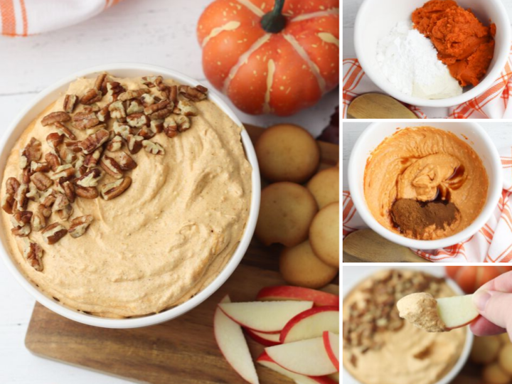 Fall Pumpkin Dip with Cream Cheese