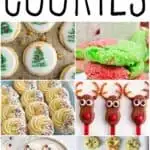 Photo collage of the best easy Christmas Cookies