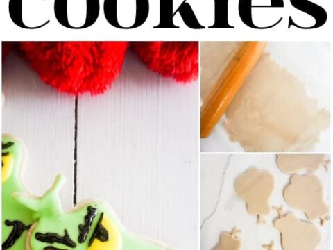 Easy Grinch cookies for a Cookie Exchange Party