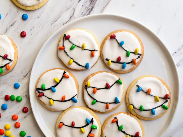 Image for Christmas Lights Cookies with Royal Icing