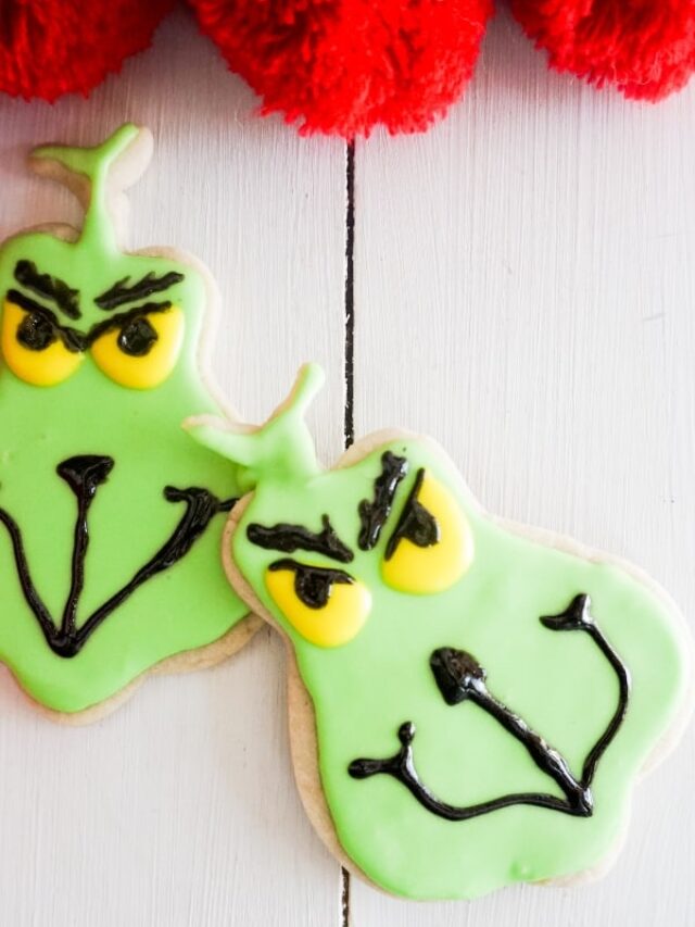 Easy Grinch Cookie Recipe Kids Love Story