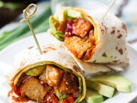 Image for Korean Barbecue Tempeh Wraps