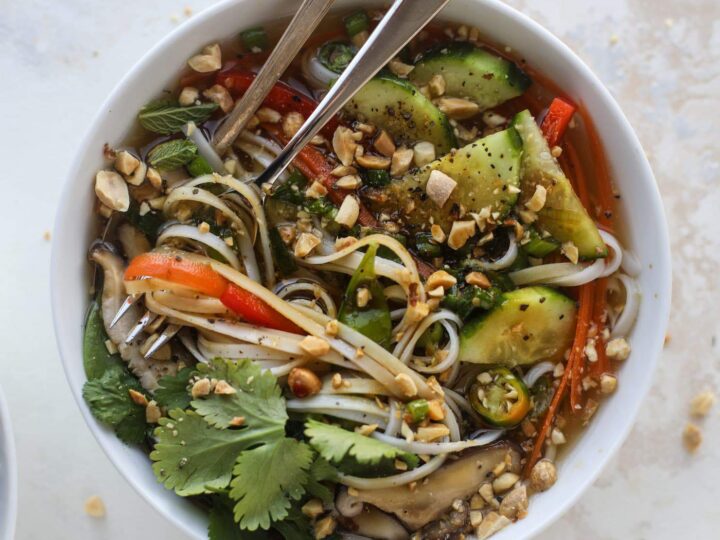 Image for Noodle Bowls - Ginger Scallion Noodle Bowls Recipe
