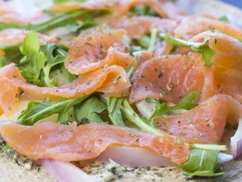 Image for Smoked Salmon and Cream Cheese Wraps