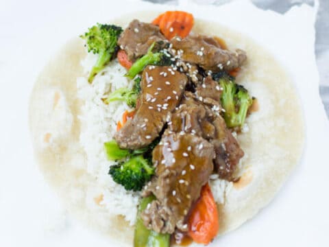 Image for Teriyaki Beef Wrap