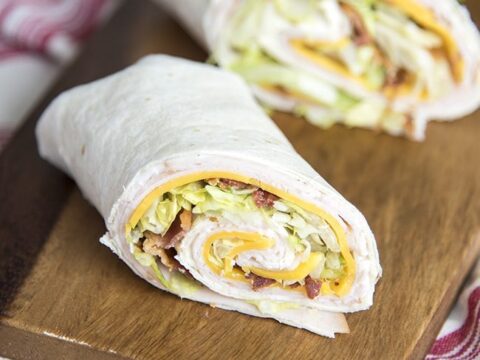 Image for Turkey Bacon Ranch Wraps - Like Mother Like Daughter