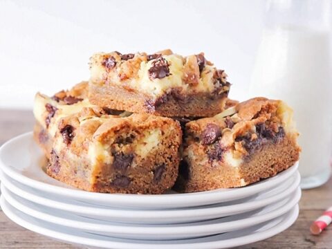 Image for Chocolate Chip Cheesecake Cookie Bars Recipe