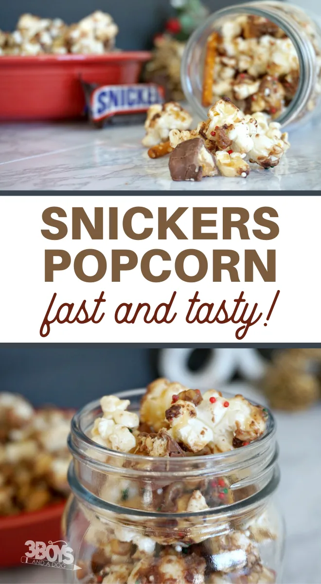 snickers snack mix