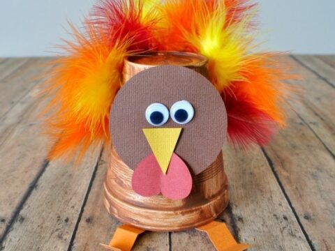 Image for Styrofoam Cup Turkey Craft for Kids