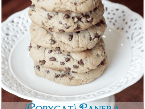 Image for {Copycat} Panera Chewy Chocolate Chip Cookies