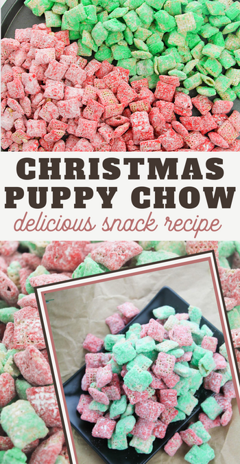 christmas puppy chow recipe