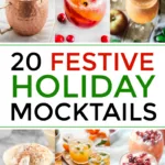 you and your kids will love these alcohol free drinks for Christmas