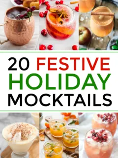 you and your kids will love these alcohol free drinks for Christmas