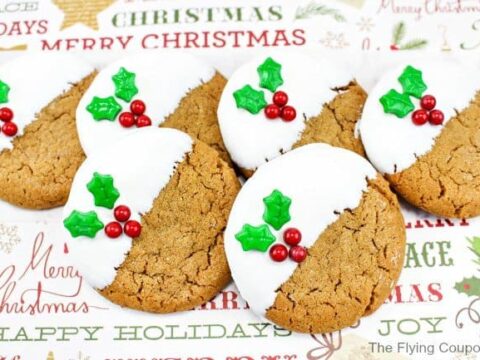 Image for Gingerbread Holly Cookies