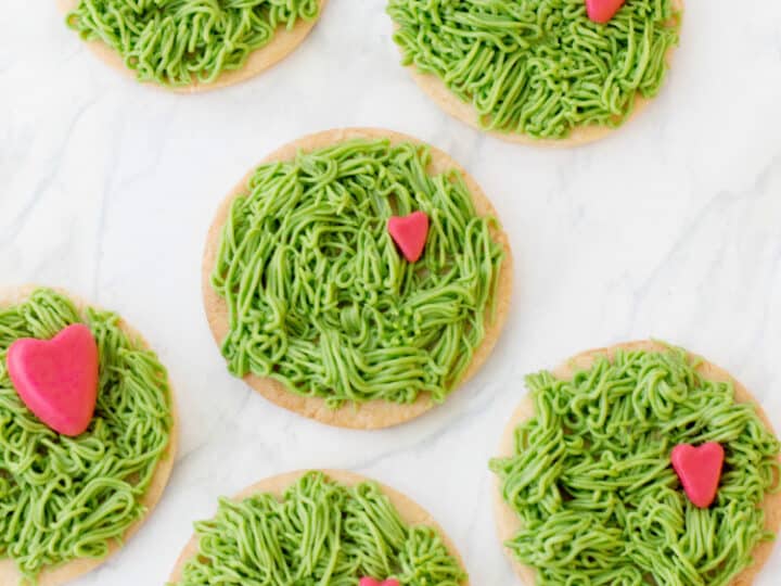 Image for Grinch Cookies with Fur Frosting