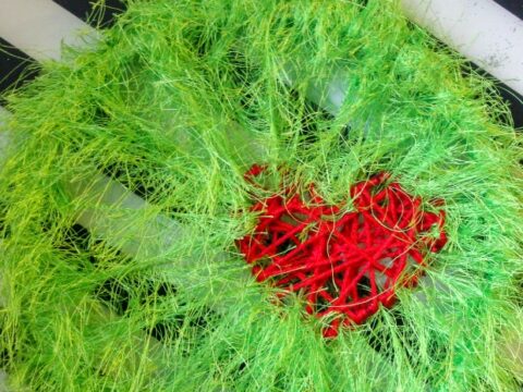 Image for Grinch Heart Wreath