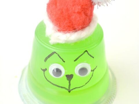 Image for Grinch Jello Snack Cup