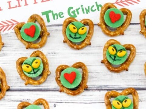Image for Grinch Pretzel Treats