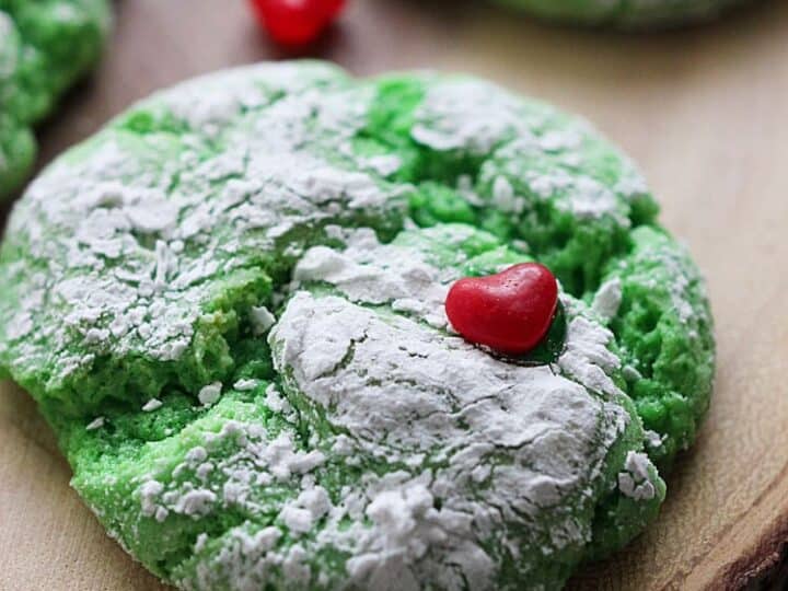 Image for The Grinch Cake Mix Cookies