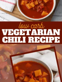low carb vegetarian chili recipe