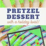 candy coated pretzel rods for christmas