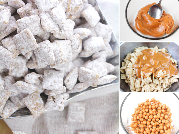 caramel coated cereal snack recipe