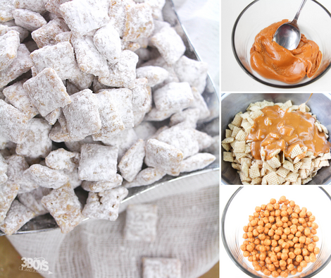 caramel coated cereal snack recipe