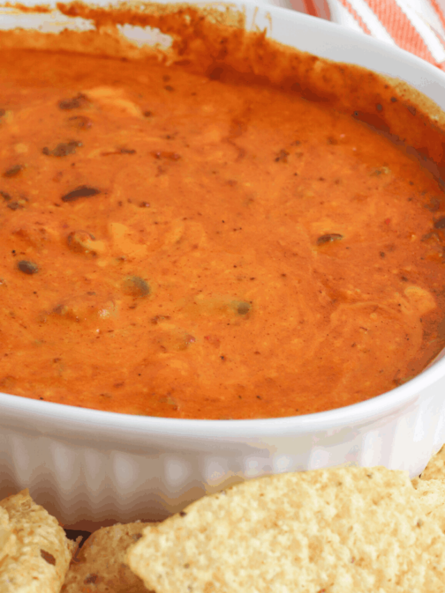 cheesy chili makes a great dip appetizer