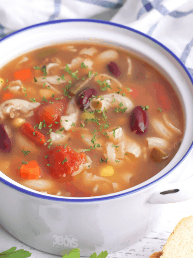 quick and easy ground beef soup recipe