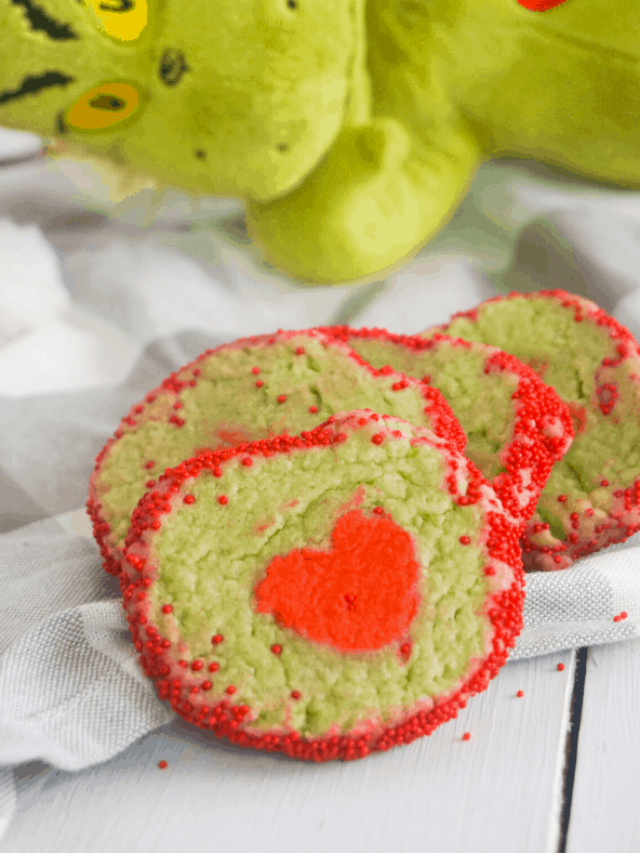 easy Grinch cookies