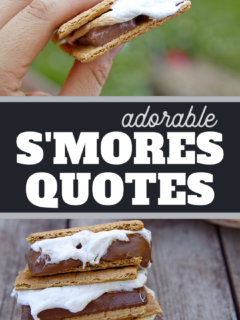 use these adorable smores quotes in your scrapbooking layouts