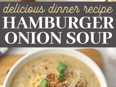 hamburger soup with onion soup mix