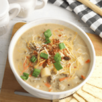 ground beef and onion soup mix make a comforting dinner