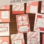 pin image that reads homemade Christmas card ideas