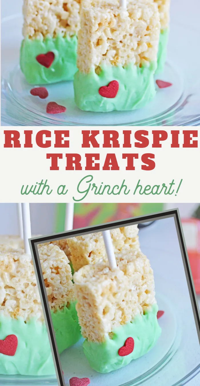 Grinch Rice Krispie Treats