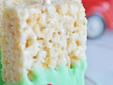 grinch rice krispies recipe