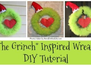 Image for The Grinch Inspired Wreath DIY Tutorial