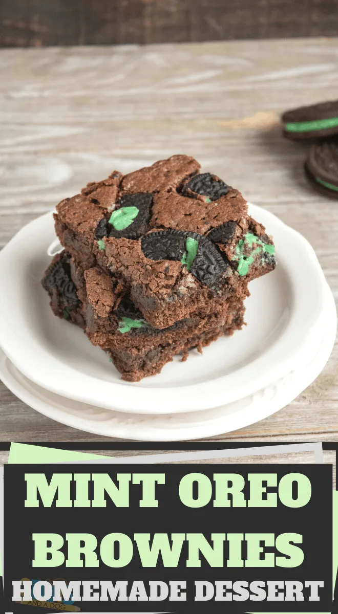 mint OREO pieces make a delicious chocolate mint brownie recipe