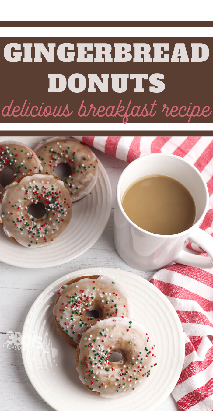 wow your family with the nostalgic Christmas flavor of this donut recipe