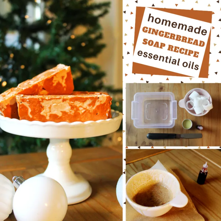 make your own gingerbread soap