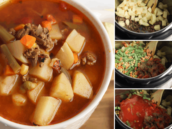 how to make hamburger soup in an instant pot