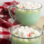 make your own mint hot chocolate like starbucks