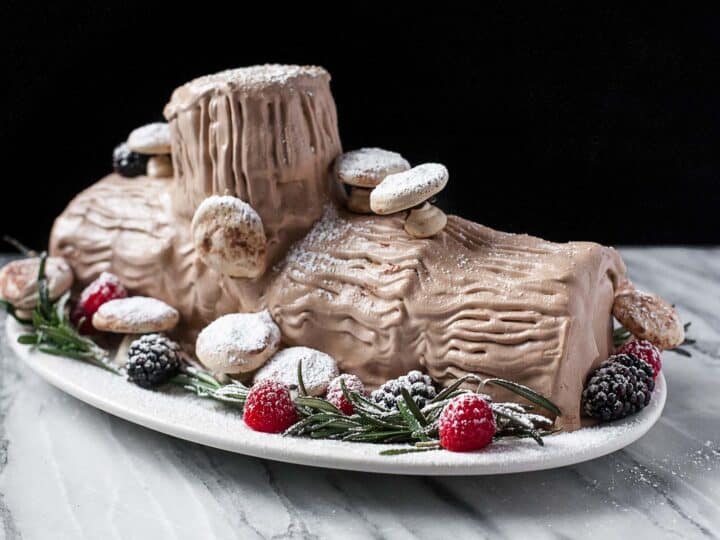 Image for No-Bake Gingerbread Buche de Noel