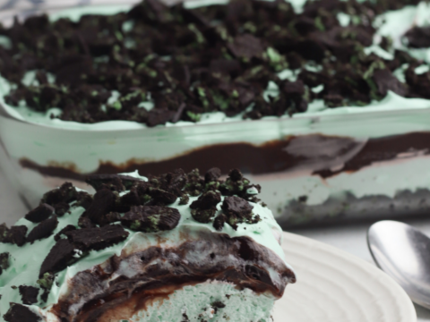 no bake mint oreo layer dessert recipe