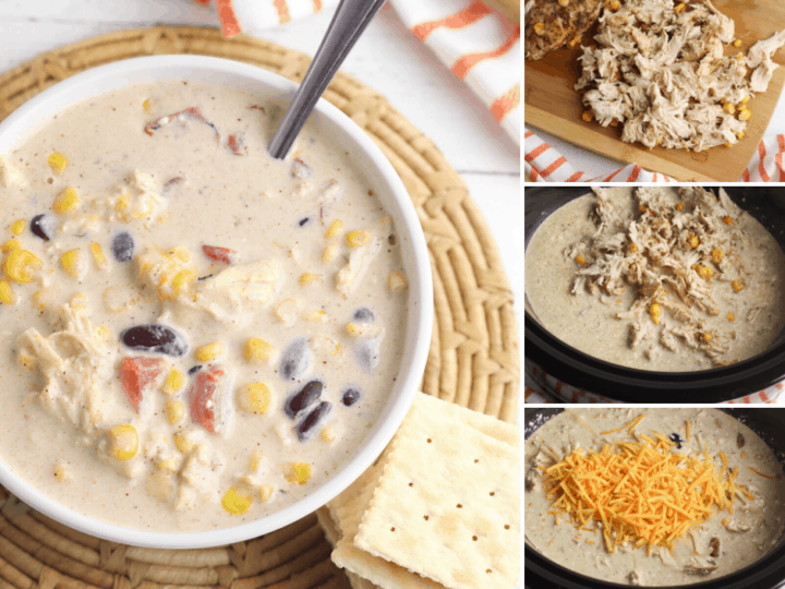 cheesy chicken slow cooker chili recipe